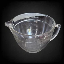 Vintage Fire King Anchor Hocking Measuring Batter Bowl #88 Glass 8 Cup 2 Quart