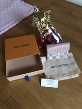Louis Vuitton Portemonnaie Geldbörse Damier Azur Rose 100% Original