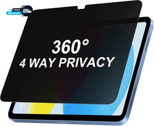360  4 Way Privacy Screen Protector for Ipad A16 11Th/ 10Th Generation 11/10.9
