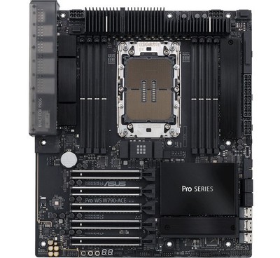 ASUS Pro WS W790-ACE LGA4677 Motherboard Support Xeon W-3400 W-2400 Series CPU