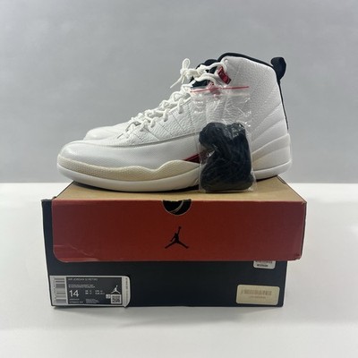 Air Jordan retro 12 TWIST white Black University Red Men US SZ 14 with box Read