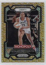 2024 Prizm Monopoly WNBA Millionaire Gold Mojo /500 Betnijah Laney-Hamilton 4z8
