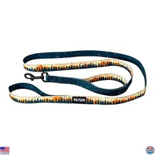 Wolfgang Heavy Duty Dog Leash, Dual Handle, Overland Print, 800 lbs Tested,