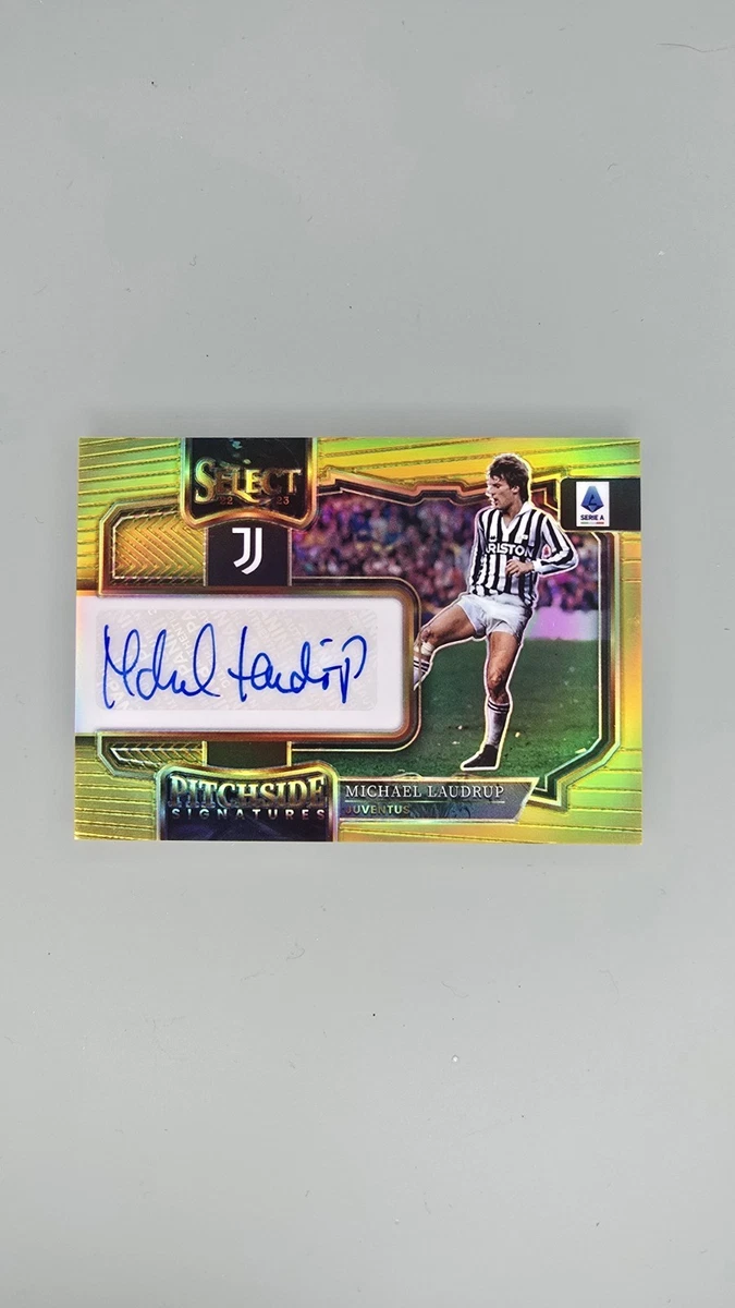 Michael Laudrup Autographed Soccer Sports Trading Cards