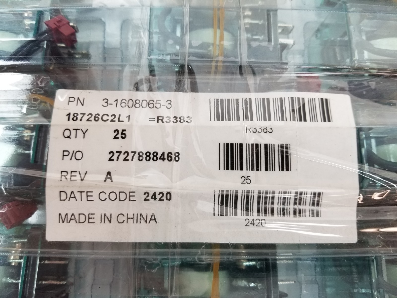 25 Potter&Brumfield TE 187-26C2L1 3-1608065-3 General Purpose Relay 20A 24V NEW