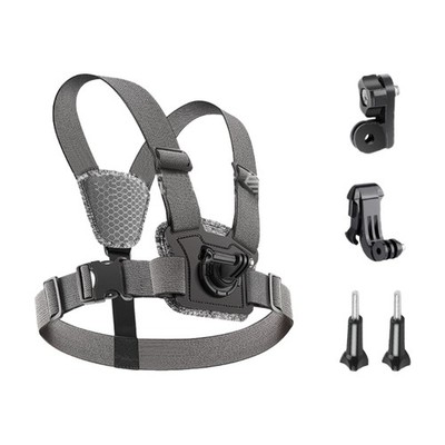 Chest Mount Harness for Action Camera Adjustable Chest Straps for Camera