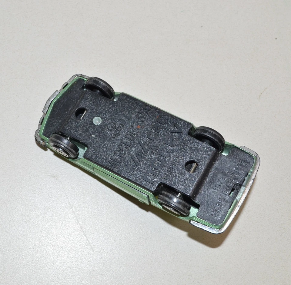 Vintage JET-CAR DE NOREV Mercedes 350 escala 1/43 diecast 1971 Francia Foto 4 de 4