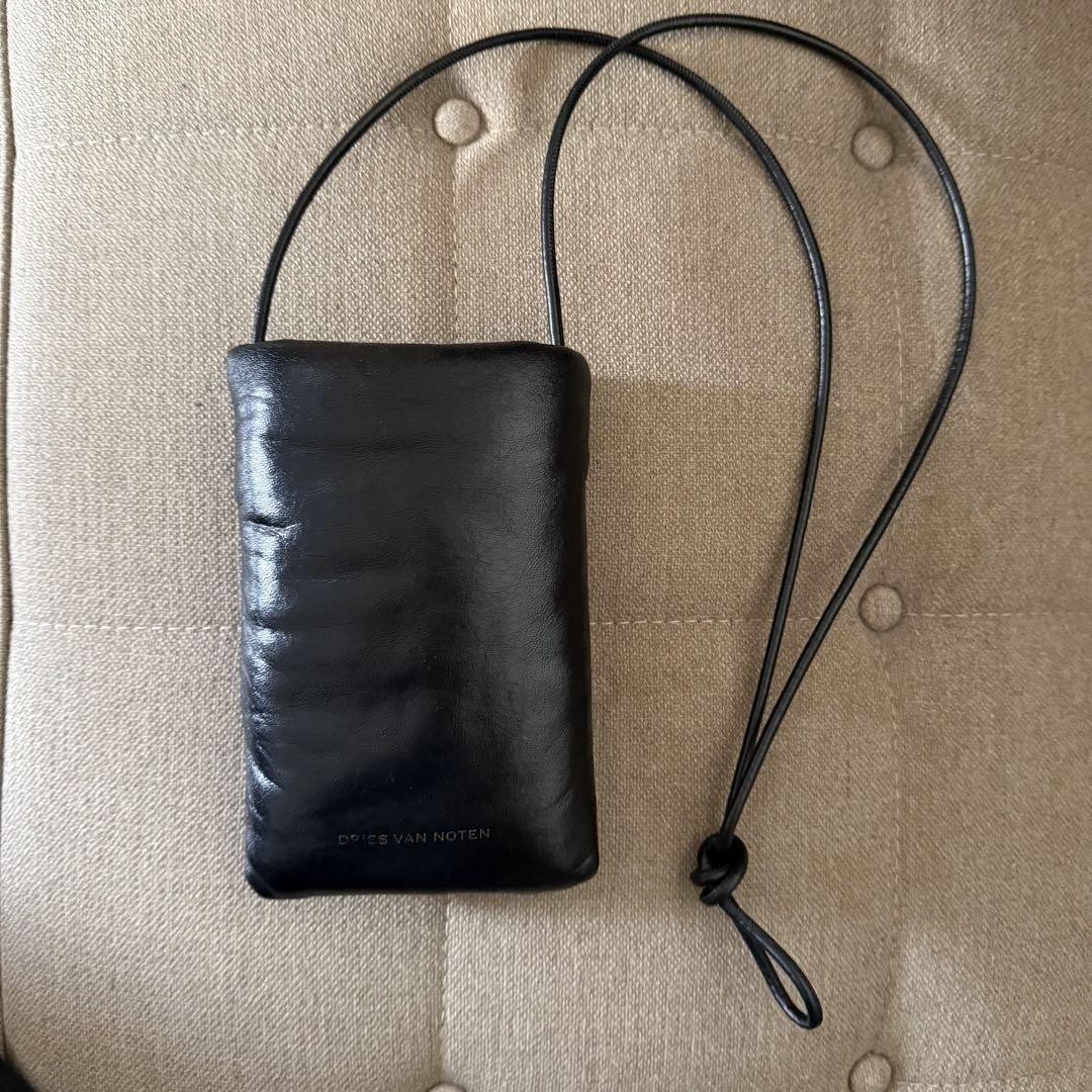 Dries Van Noten Phone Case Black Limited Edition Luxury Designer