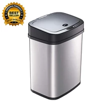 DZT-12-5 Bedroom or Bathroom Automatic Touchless Infrared Motion Sensor Trash
