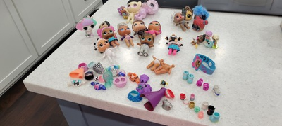 #ad Lot Lol Surprise Figures amp; Clothes Acc 50 plus item mixed lota FEW NOT LOL $16.50