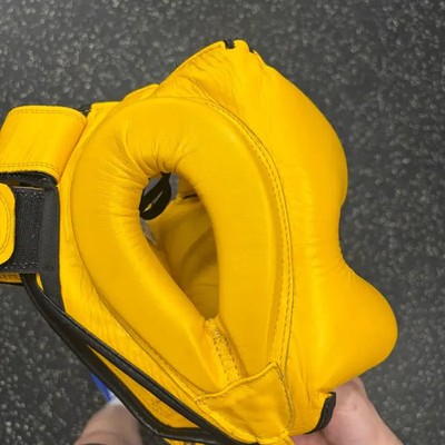 REYES イエローヘッドギア プロフェッショナル Reyes Traditional Boxing Headgear Official | eBay