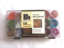 Papermania Decorative wire and beads set. New