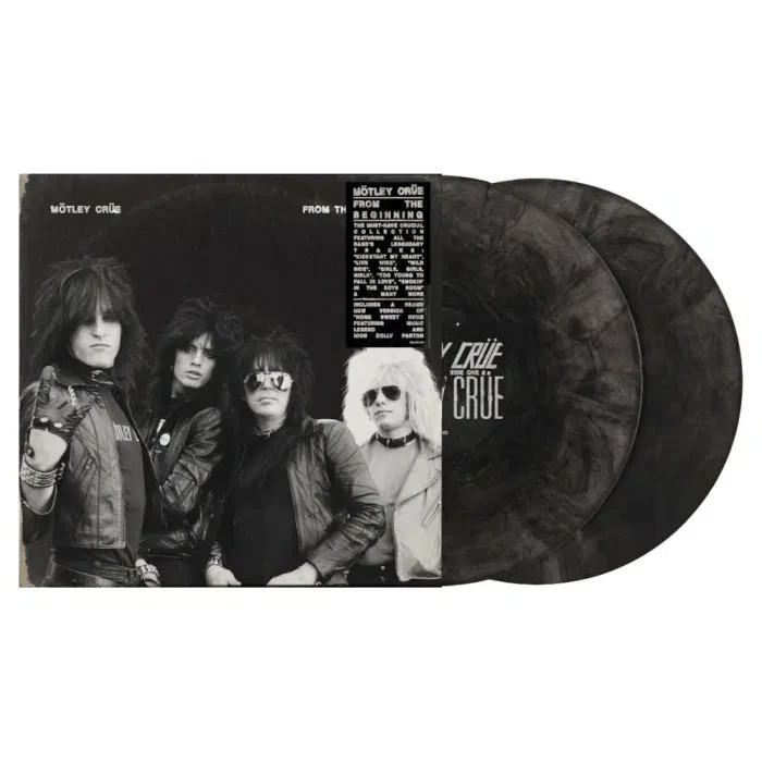 MOTLEY CRUE - From the beginning (2025) 2 LP black marbled Vinyl preorder