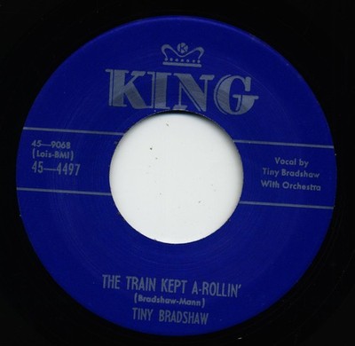 Tiny Bradshaw - Knockin' Blues -The Train Kept A-Rollin' (7inch, 45rpm) - Sin...
