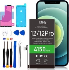 4150mAh Super Capacity Battery Compatible iPhone12 12 Pro 0 Cycle Li Polymer