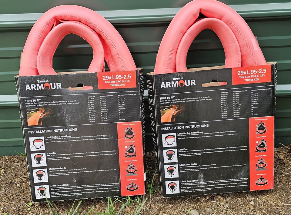 Tannus Pannenschutz Armour 29 X 1,95-2,50 Schaumstoff Rot 3 In 1