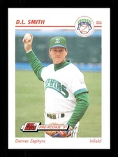 1991 Line Drive AAA Denver Zephyrs 126 D.L. Smith BXCP30