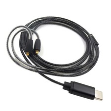 MMCX USB Type-C Lossless Audio Cable Headphone Cord for Shure SE215 SE315 SE535