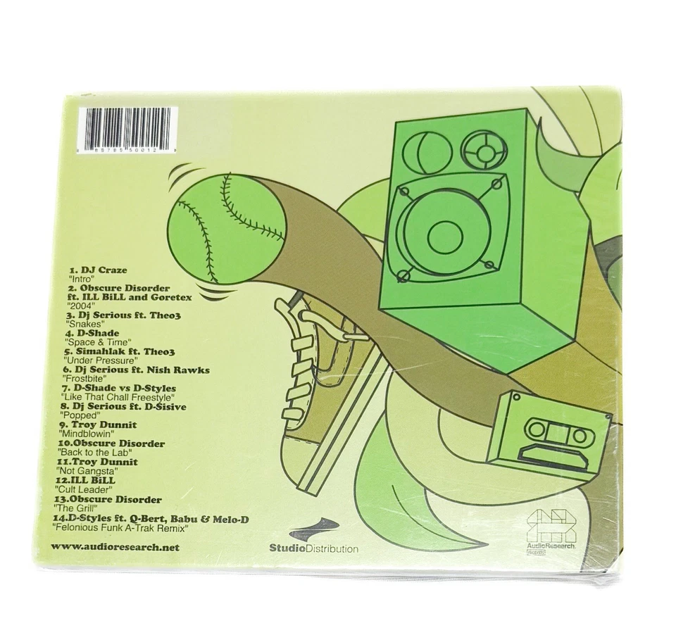 NEW Sealed Rugged Radio Saturday DJ Craze Audio Research Records arcs-001 - Image 2 of 2