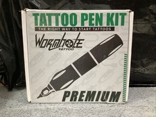 Wormhole Tattoo Pen Kit WTK070 Rotary Tattoo Machine w/Accessories