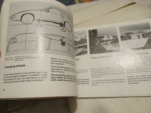 OEM Factory 1980 Porsche 928S Owners Shop Manual with Case Glove Box Guide Book - Bild 3 von 6