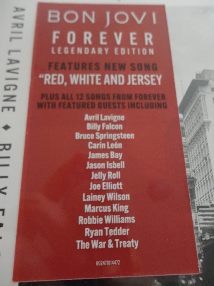 BON JOVI - FOREVER LEGENDARY EDITION ~ 2025 2x 180g VINYL LP SPRINGSTEEN AVRIL L - Image 2 of 4