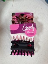 Goody Large Claw Clips 3 PACK, Goody Claw Hair Clips Hair Claws - 3 Pack