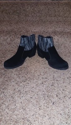 EUC BØC Concept Charon Size 8.5 Leather Upper Ankle Booties