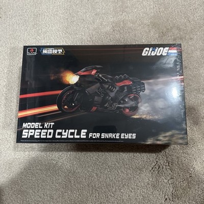 Flame Toy G.I. Joe Speed Cycle for Snake Eyes Assembled Action Model Kit