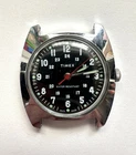 Vintage Timex Sprite Manual Military Style Watch 32mm Running 23070-02475
