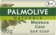 Palmolive Naturals Moisture Care with Olive 3 x 90g Bar Soap - Moisturising Hand