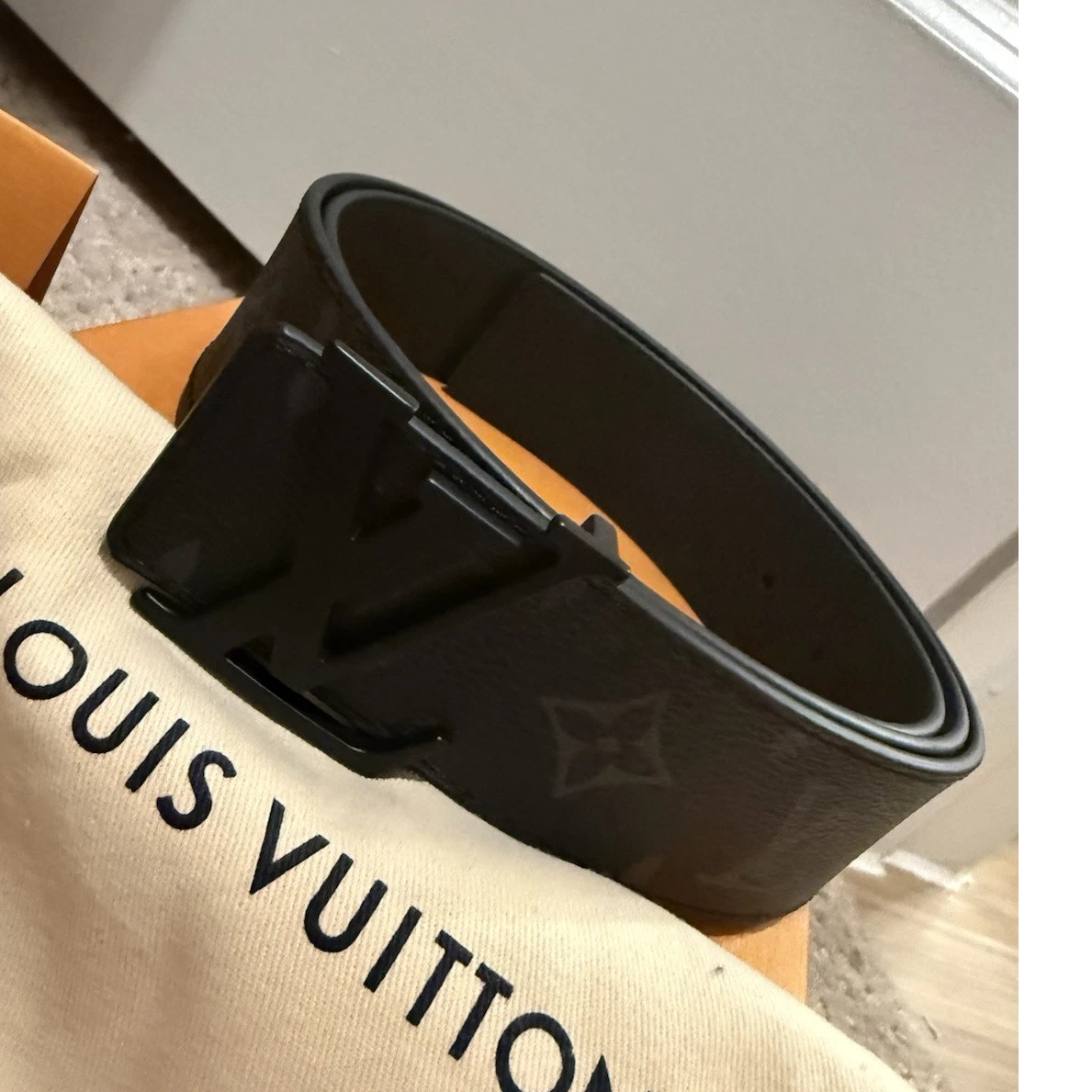 Louis Vuitton Black Belts for Men for sale | eBay Louis Vuitton Black Belts for Men for sale | eBay