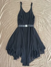 Nataly Women Elegant & Comfortable Black Dress w/Belt, New, Never Worn, Size S