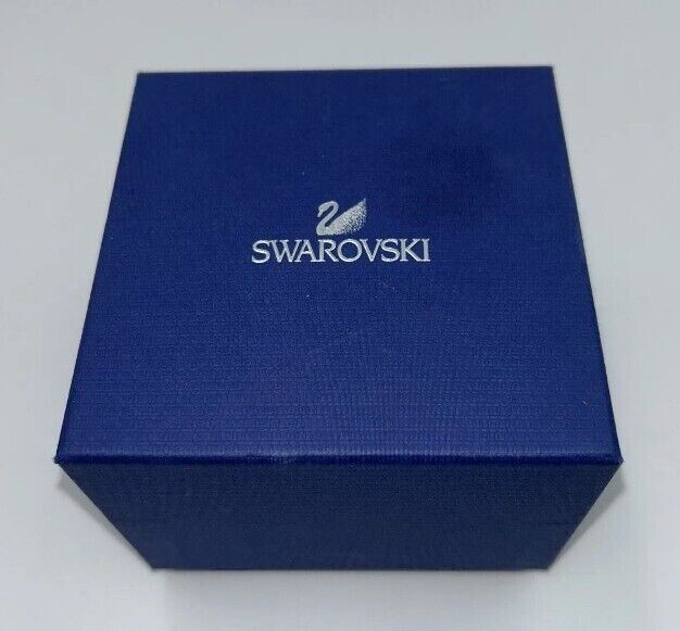 Genuine Swarovski Empty Blue Watch Box eBay