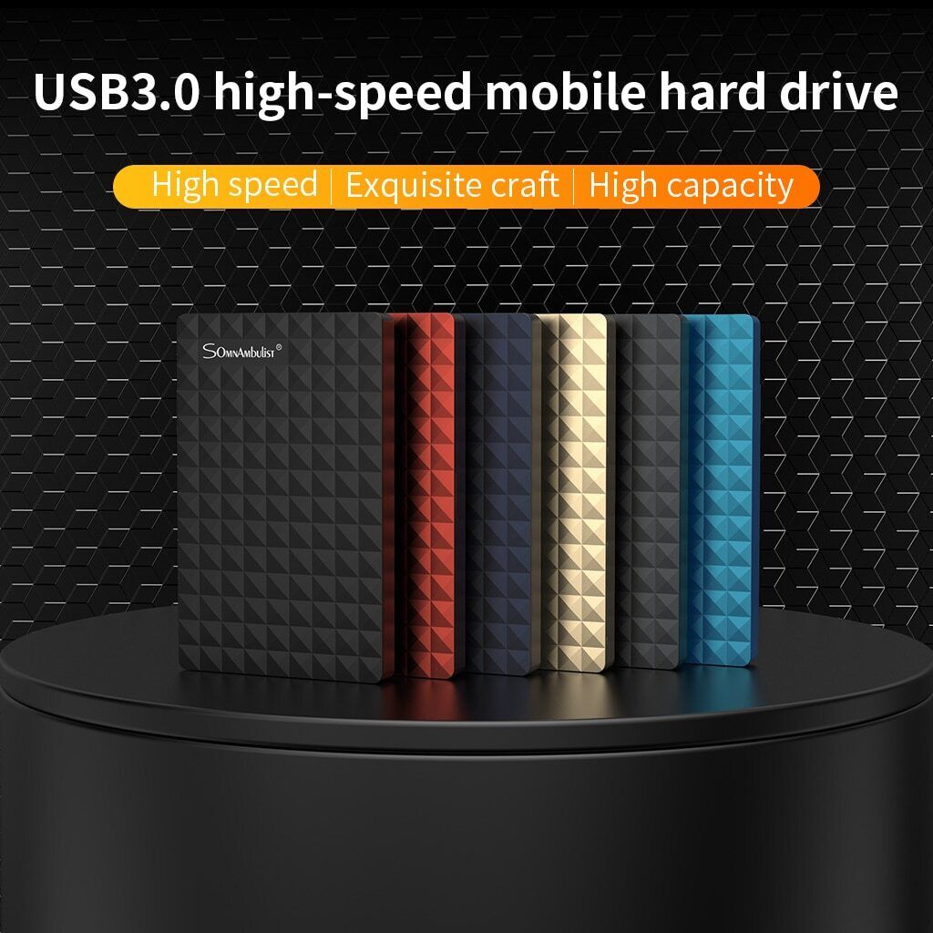  Somnambulist 1TB Portable External Hard Drive USB3.0