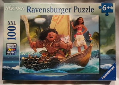 NEW Moana & Maui Ravensburger Puzzle - 100 XXL Pieces, No. 107193