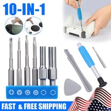 10 in 1 For Nintendo Switch SNES N64 NES Wii Triwing Screwdriver Repair Tool Kit