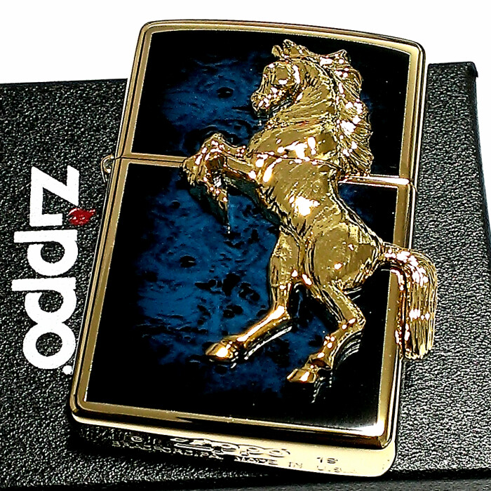 Zippo Winning Winnie Whinny Grand Crown Horse Metal Gold Zippo Winning Winnie Whinny Grand Crown Horse Metal Gold