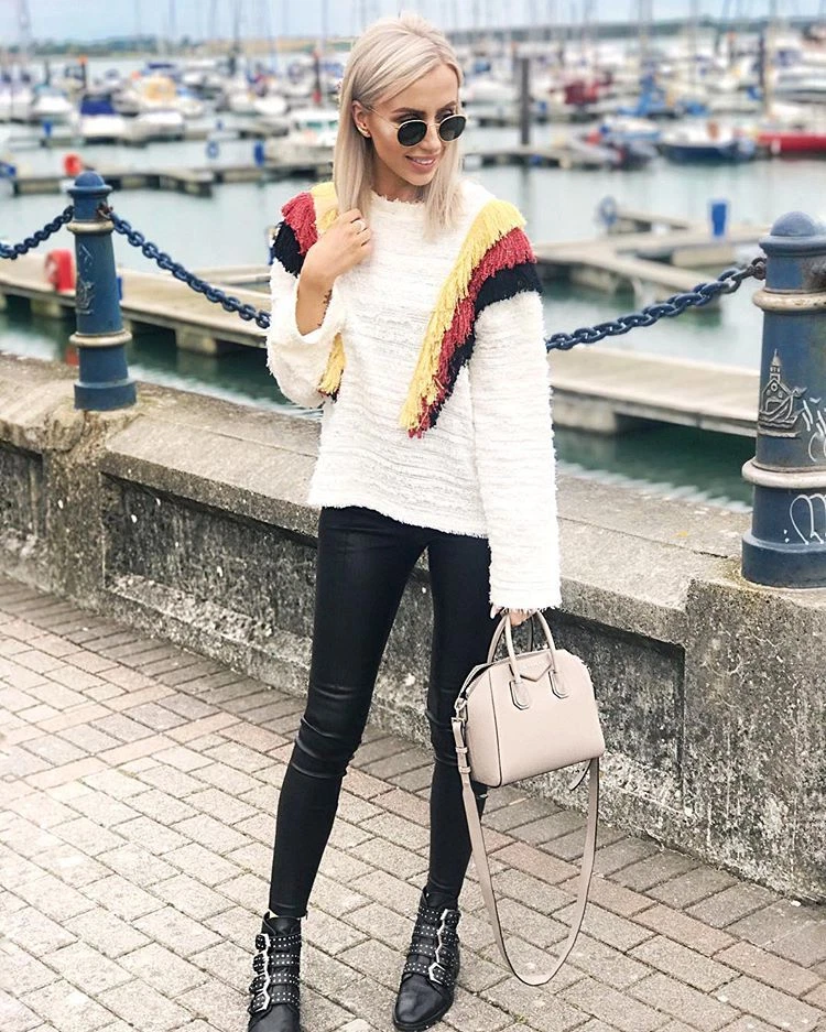 Felpa con frange best sale zara