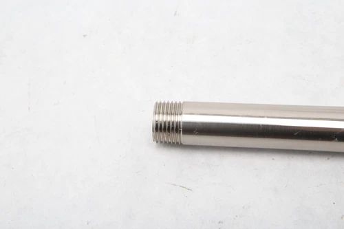 Signature Hardware 231894 8" Wall Mounted Standard Arm Flange Brush Nickel B32 - Picture 2 of 3