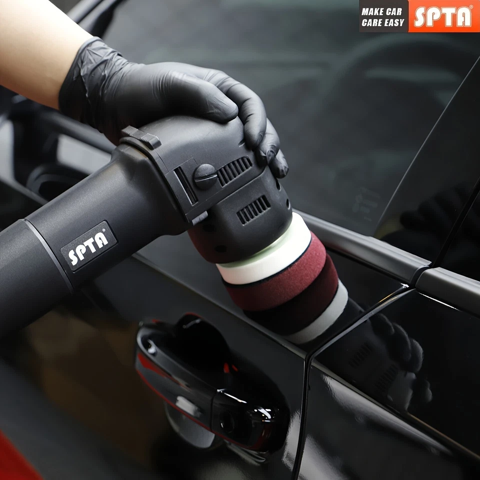 SPTA 3 Inch 780W Variable Speed Orbital Car Buffer Dual Action Polisher Detail - Image 4 of 4