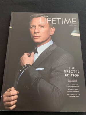 Uhrenkatalog / Catalogue montres OMEGA '' Lifetime 15 The Spectre Edition '' 2015