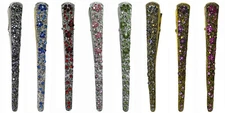 Set of 5 Crystal Alligator Duckbills Beakclips Serrated Edge NM86110-2-5