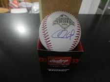 Chase Utley Philadelphia Phillies Signed 2008 World Series WS Baseball Fanatics