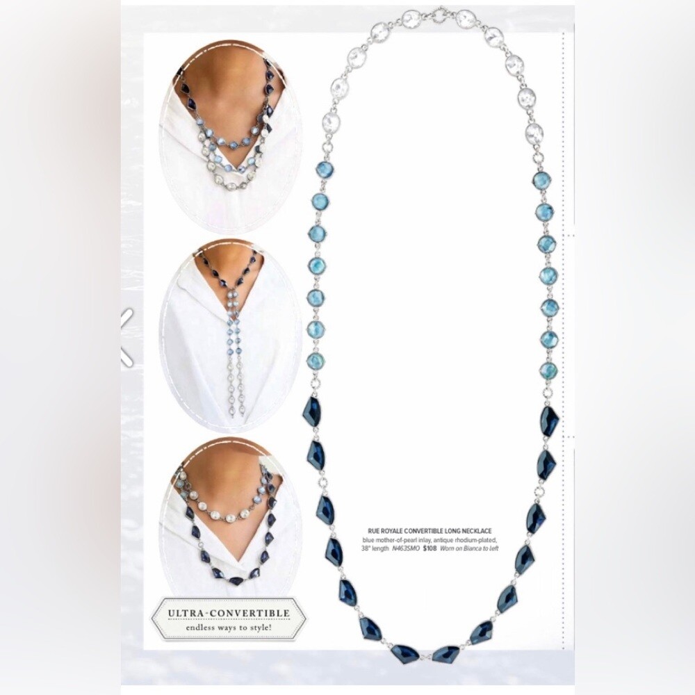 Chloe Isabel Rue Royal Convertible Long Necklace