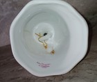 Vintage Otagiri Japan Rose Bouquet Floral Bell Gold Tip  — photo 4
