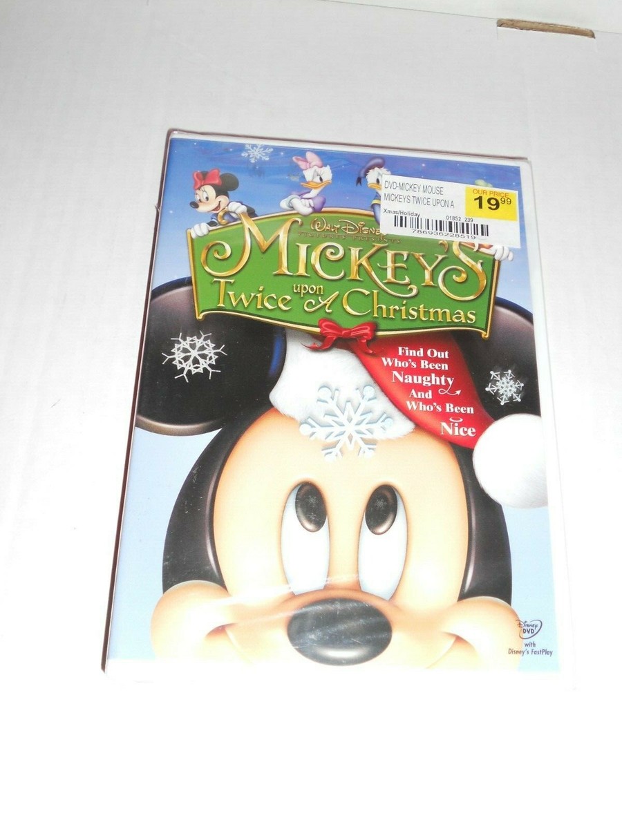 Mickeys Twice Upon A Christmas (DVD, 2004) New Sealed 786936228519