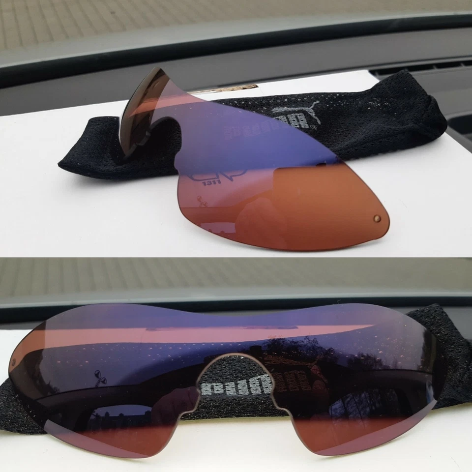 Puma sport harambee remplacement lenses /sunglasse by lucela never used - Photo 1/1