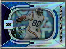 2021 Panini XR Vintage Moments Blue #15 Cris Carter /99