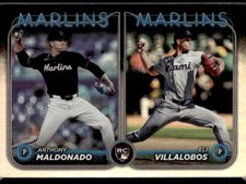 2024 Topps Update #US305 Eli Villalobos / Anthony Maldonado RCOM Rainbow Foil